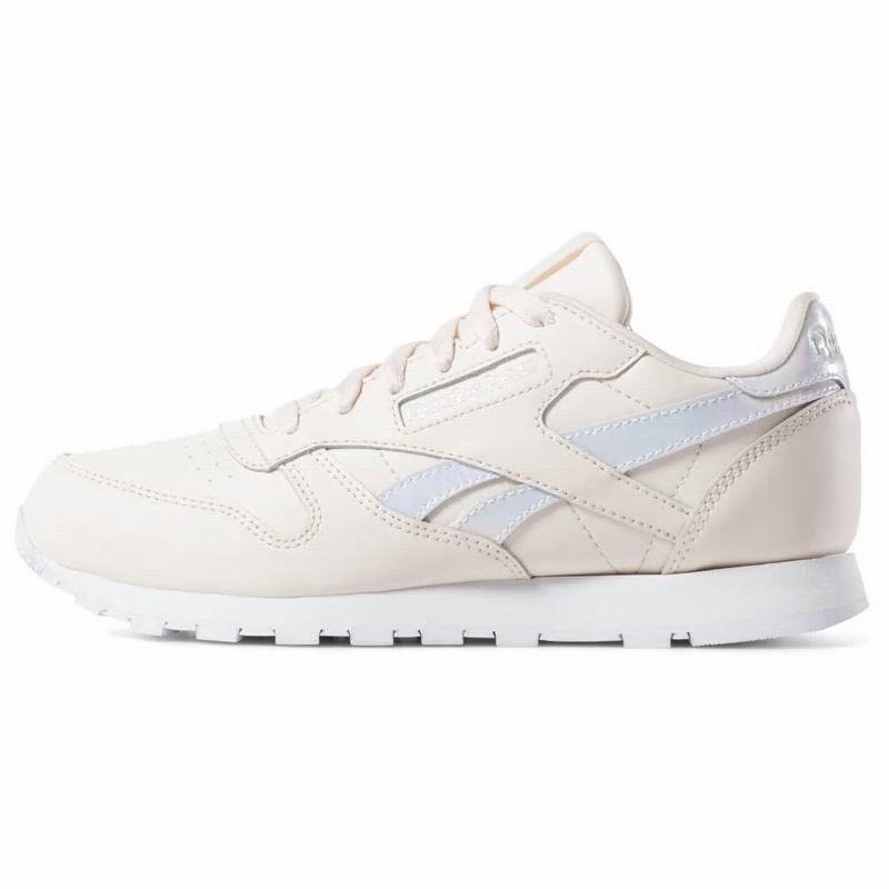 Tenisi Reebok Classic Leather Fete Roz/Albi Romania NW8741JZ